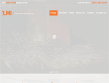 Tablet Screenshot of ludlowmfg.com